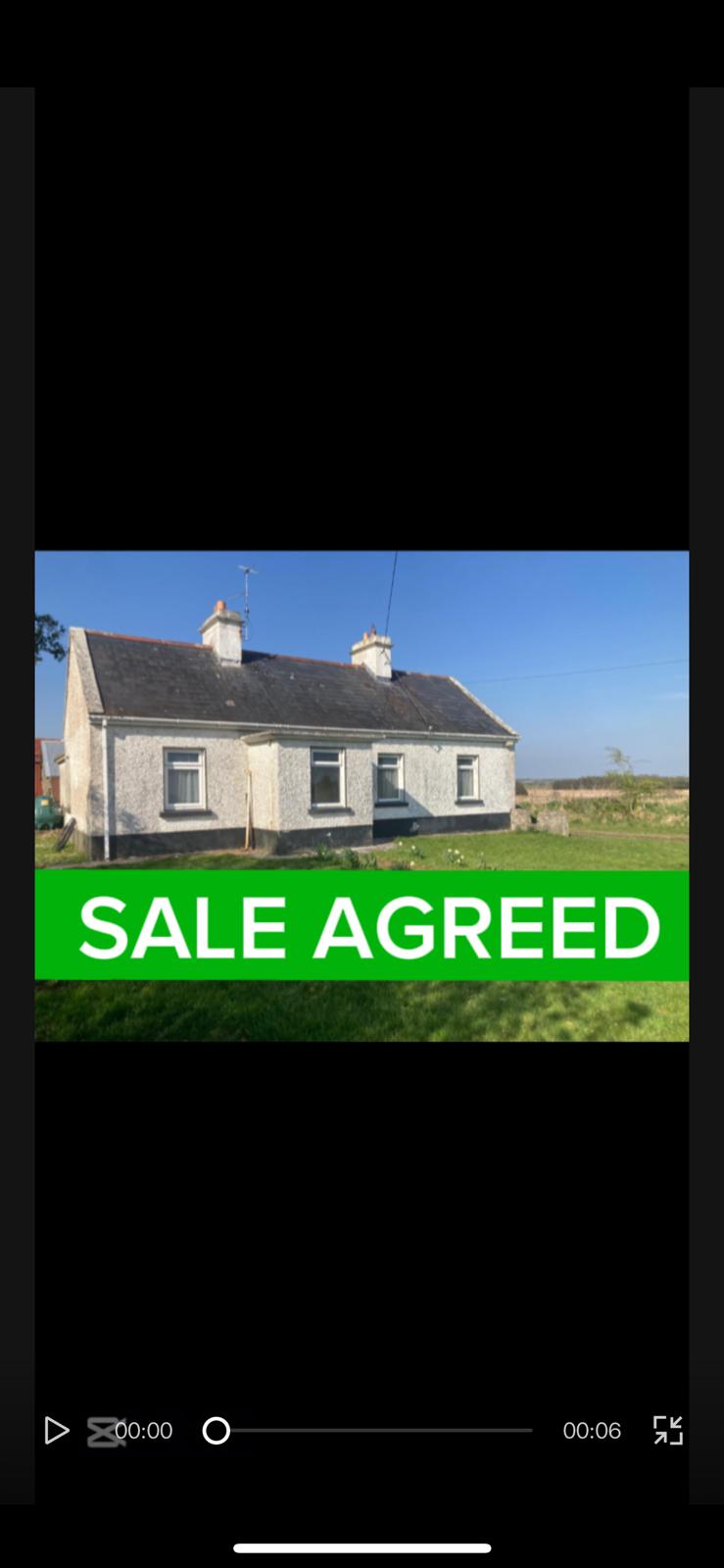SALE AGREED: House at Knocknagur, Tuam, Co. Galway