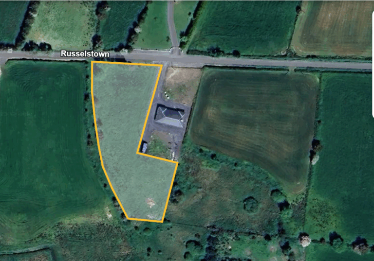 FOR SALE: Circa 1 acre site at Cloonaghgarve, Milltown, Co. Galway.