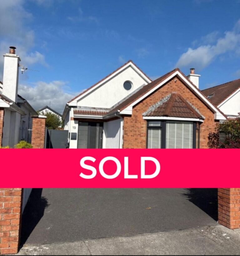 SOLD: Detached Residence at 19 Woodfield, Galway Road, Tuam, Co. Galway, H54 KT61