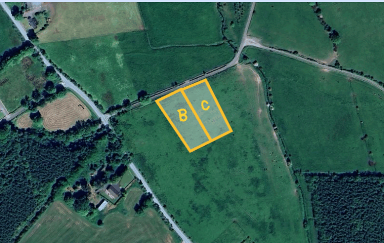 FOR SALE: 2 Circa 0.5 acre sites at Addergoole, Dunmore, Co. Galway.